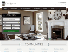 Tablet Screenshot of easystreetrealty-atlanta.com